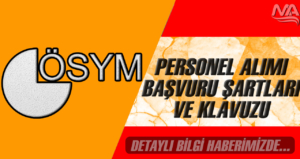 ÖSYM 3 Uzman Yardımcısı Alımı Sınav İlanı - Kamu Personeli