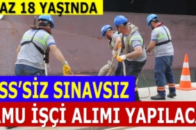 Belediye Güncel Olarak Daimi İşçi Alımı İlanları Yayınlandı