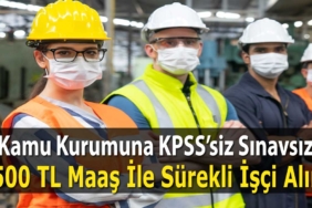 Kamu Teknisyen Alımı 2021 KPSS'siz İş İlanları Yayınlandı