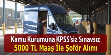 Kamu Ulaşım Ve Telekomünikasyon Birimlerine Sürekli Şoför Alımı Yapılacak Kamu Ulaşım Ve Telekomünikasyon Birimlerine Sürekli Şoför Alımı Yapılacak