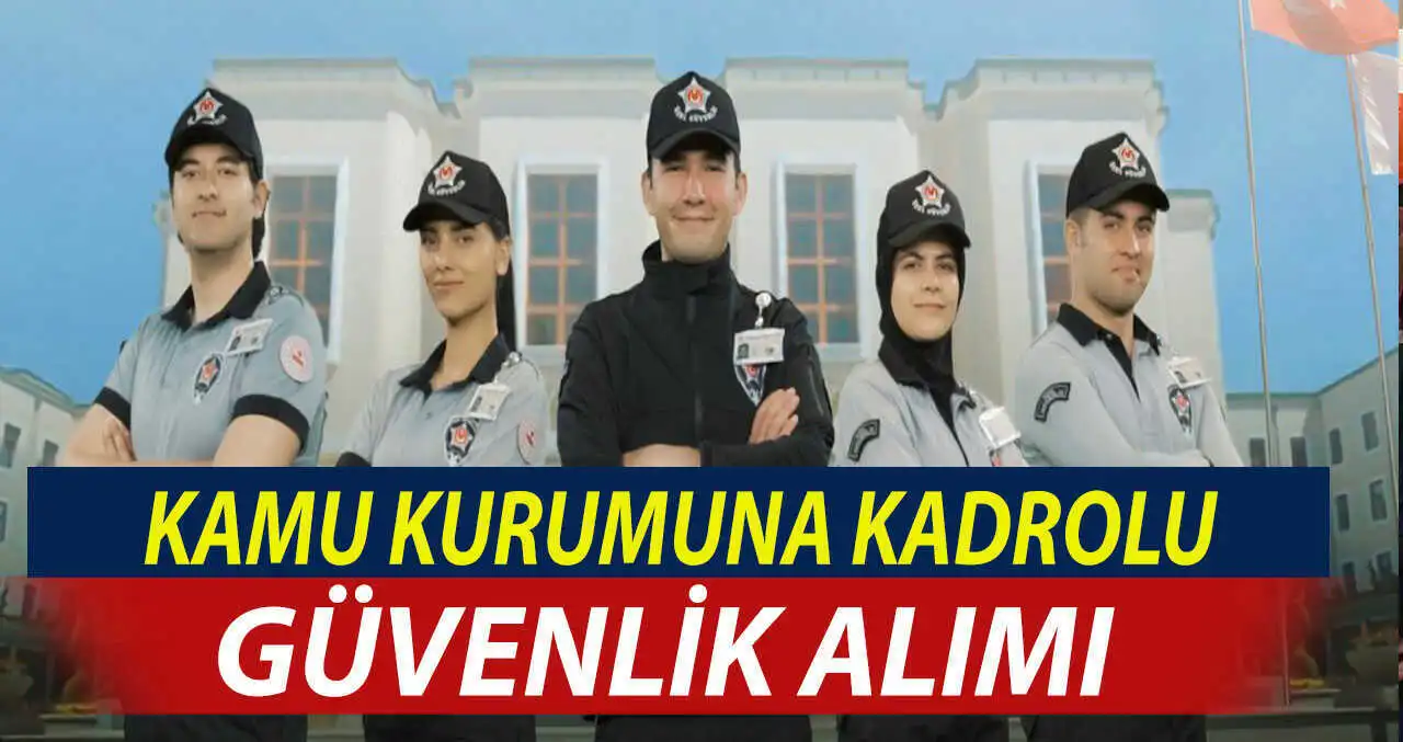 Edirne Belediyesi 27 Daimi Güvenlik Alımı Yapacak! KPSS Şartı Yok