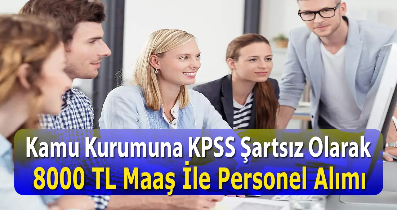 İBB Yönetim Kurumu 8112 TL Maaş İle Kamu Personel Alımı