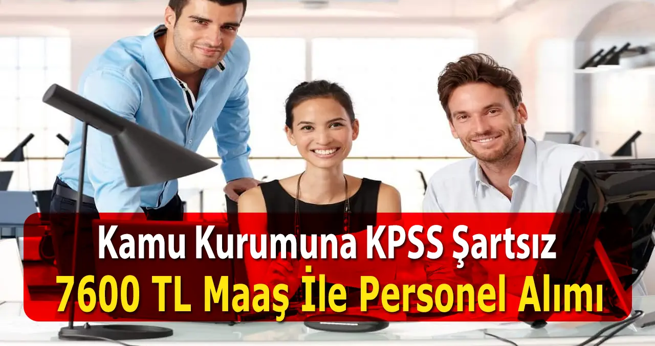 İzmir İzelman Kurumu 7631 TL Maaş İle Kamu Personel Alımı