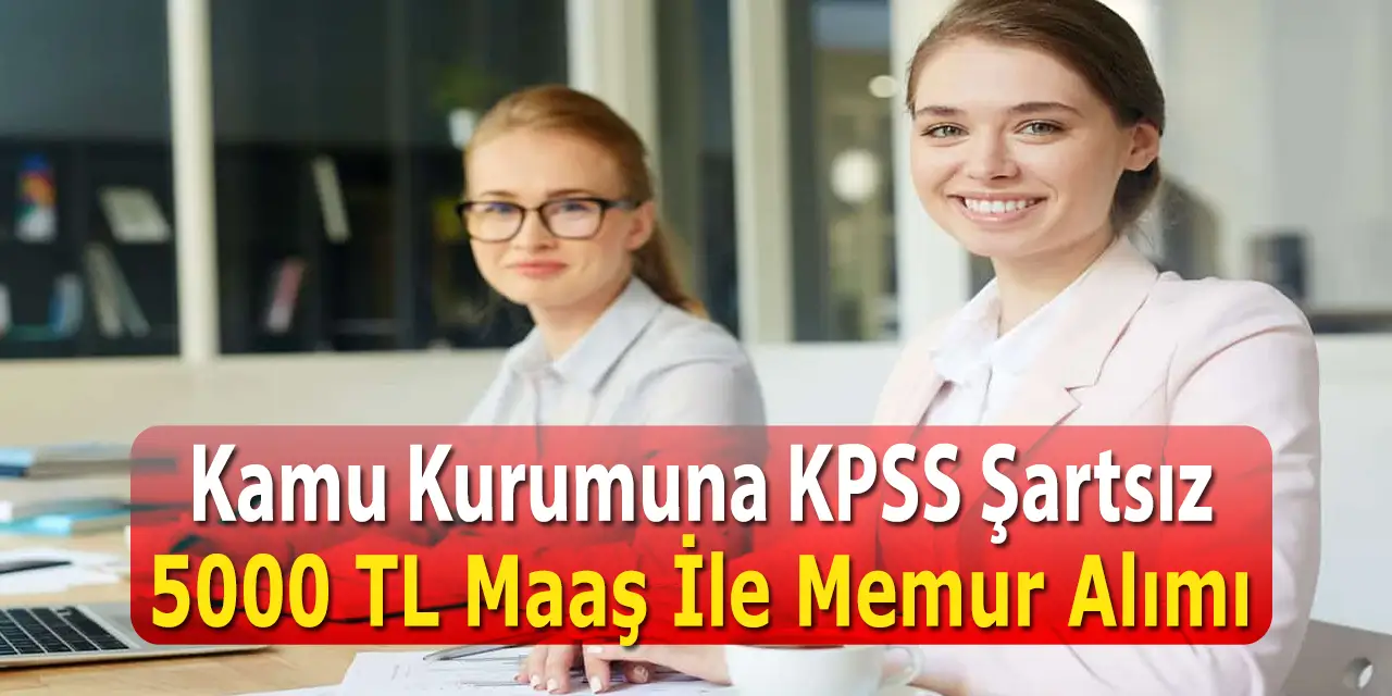 İzmir Karabağlar Belediyesi KPSS'siz Memur Alımı