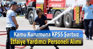 ESPARK Kurumu İtfaiye Yardımcı Personeli Alımı