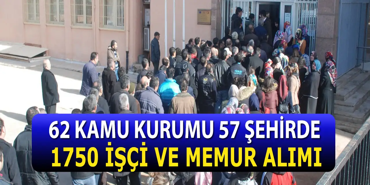 İŞKUR Personel Alımı İle 52 Şehirde Memur Ve İşçi Alımı Yapılacak