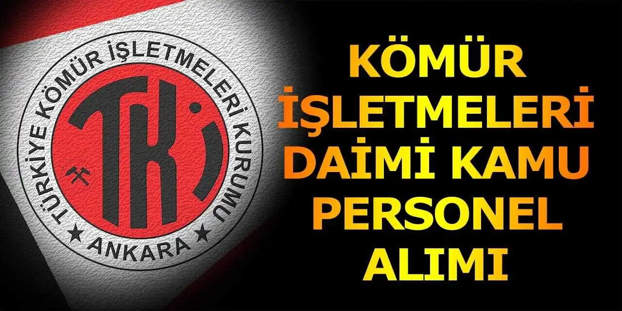 Türkiye Taş Kömür İşletmeleri İŞKUR üzerinden Kadrolu İşçi Alımı