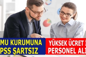 İzmir Belediyesi 10 Bin TL Maaş İle Kamu Personel Alımı