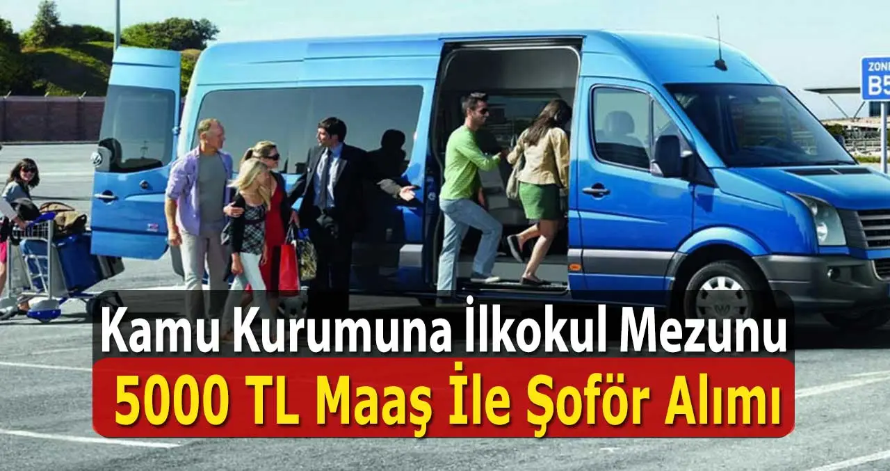 Konya Belediyesi 5033 TL Maaş İle Kadrolu Şoför Alımı İlanı