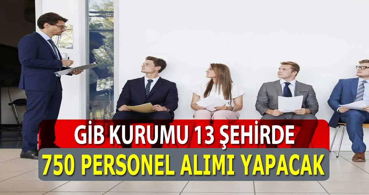 Gelir İdaresi 13 Şehirde Kadrolu Memur Alımı İlanları Yayınladı