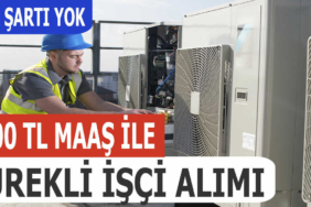 İZDOĞA İzmir 6316 TL Maaş İle Kadrolu İşçi Alımı