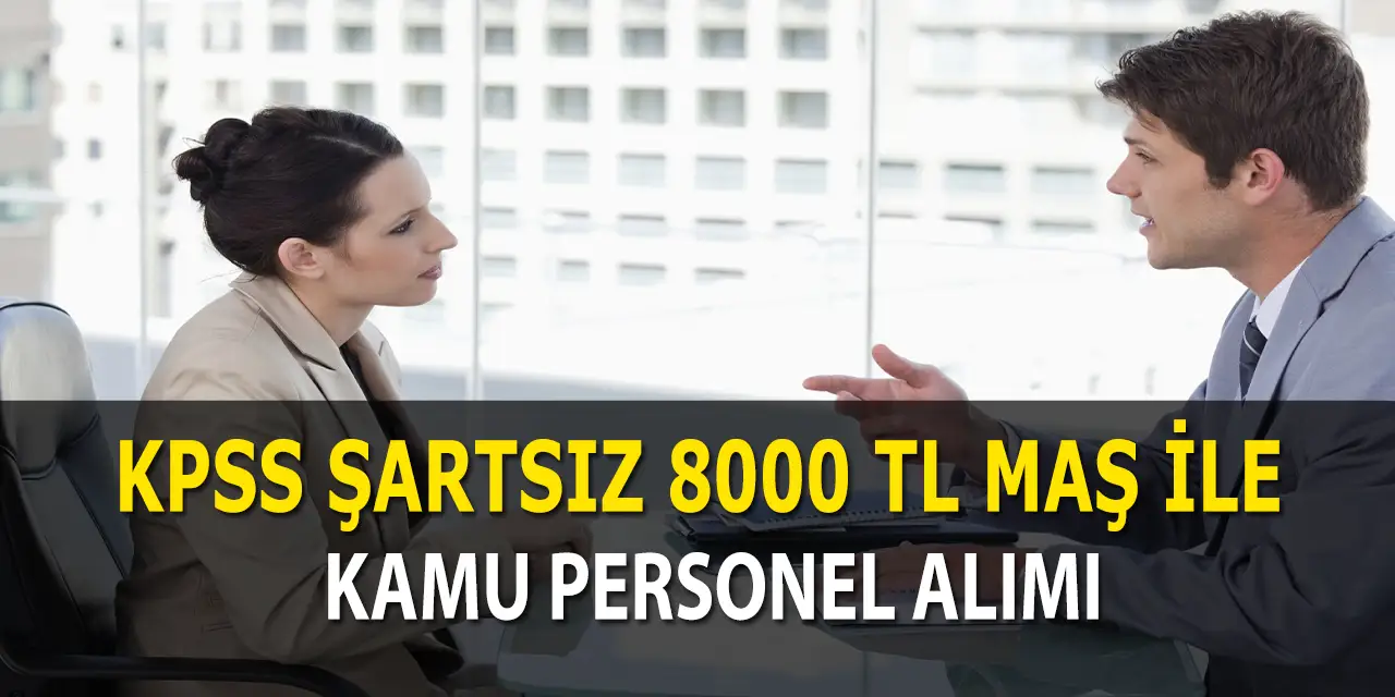 KPSS Şartsız Şehir Planlama Mühendis Alımı