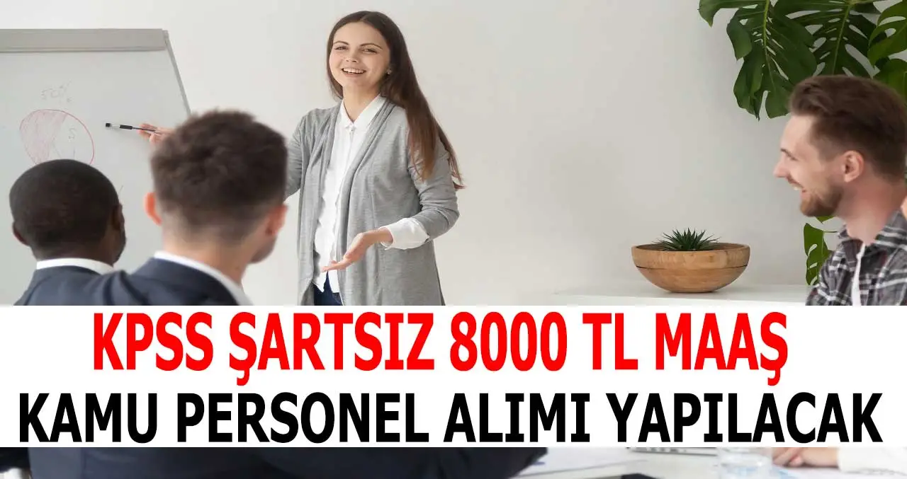 İzmir belediyesi KPSS şartı olmadan kamu personel alımı