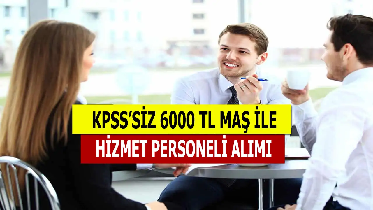 Kamu personel alımı ile hizmet görevlisi alımı