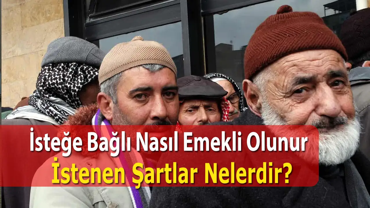 2022 İsteğe Bağlı Nasıl Emekli Olunur, Şartları Nelerdir?