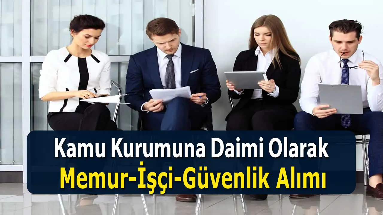 Ankara Üniversitesi işçi, memur ve güvenlik kamu personel alımı