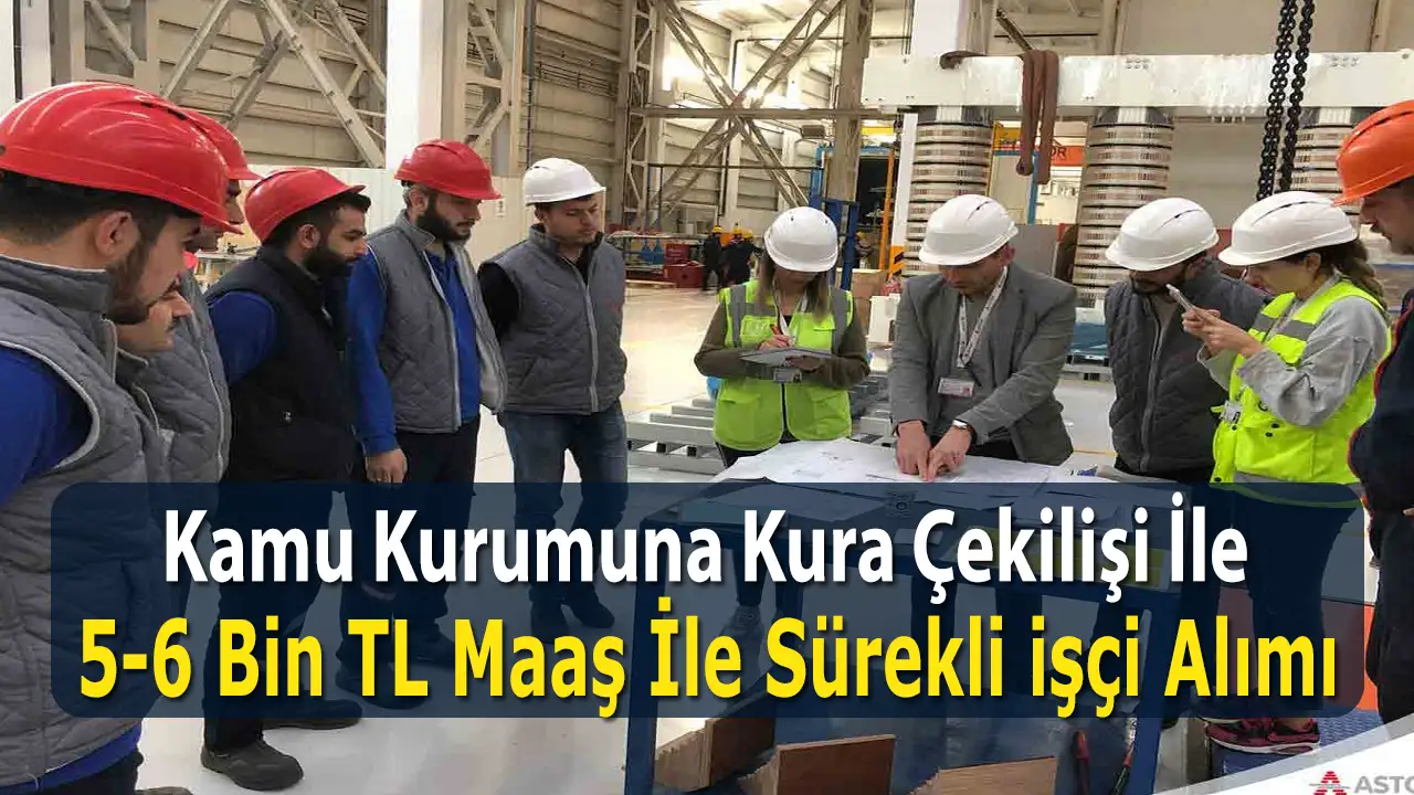 İŞKUR kamu sürekli işçi alımı yapılacak