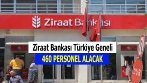 Ziraat bankası kadrolu 460 banka memur alımı