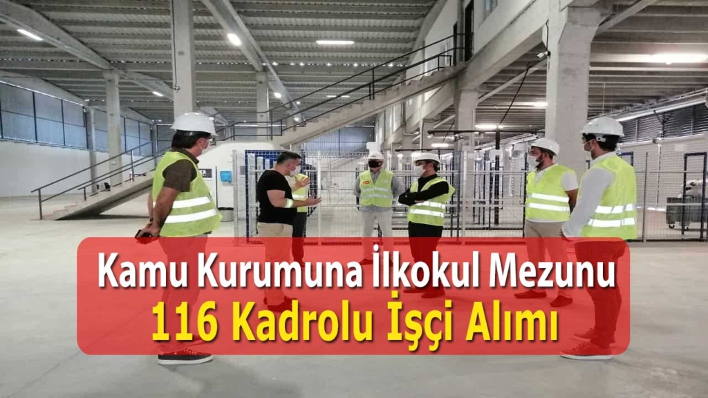 Antalya belediyesi 116 kadrolu işçi alımı yapacak