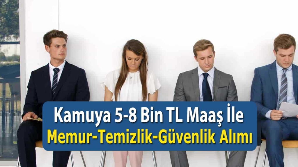 Abdullah Gül üniversitesi güvenlik, temizlik personeli ve memur alımı