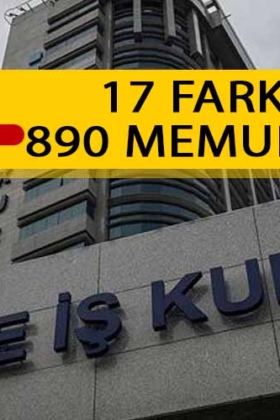 İŞKUR 17 İlanla 18 Kuruma 890 Memur Alımı Duyurusu Yayımladı!