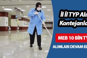 MEB 10 Bin TYP Alımları Devam ediyor! İl İl TYP Alım Kontenjanları MEB 10 Bin TYP Alımları Devam ediyor! İl İl TYP Alım Kontenjanları