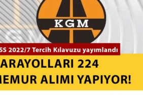 Karayolları Genel Müdürlüğü Farklı İllerde 224 Kamu Personeli Alımı Yapacak!