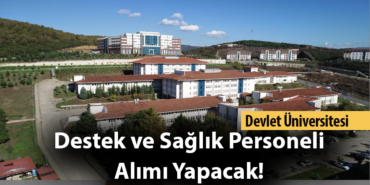 Devlet Üniversitesi En Az Lise Mezunu Destek ve Sağlık Personeli Alımı Yapacak! Devlet Üniversitesi En Az Lise Mezunu Destek ve Sağlık Personeli Alımı Yapacak!