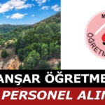 Doğanşar Öğretmenevi 4 Personel Alımı