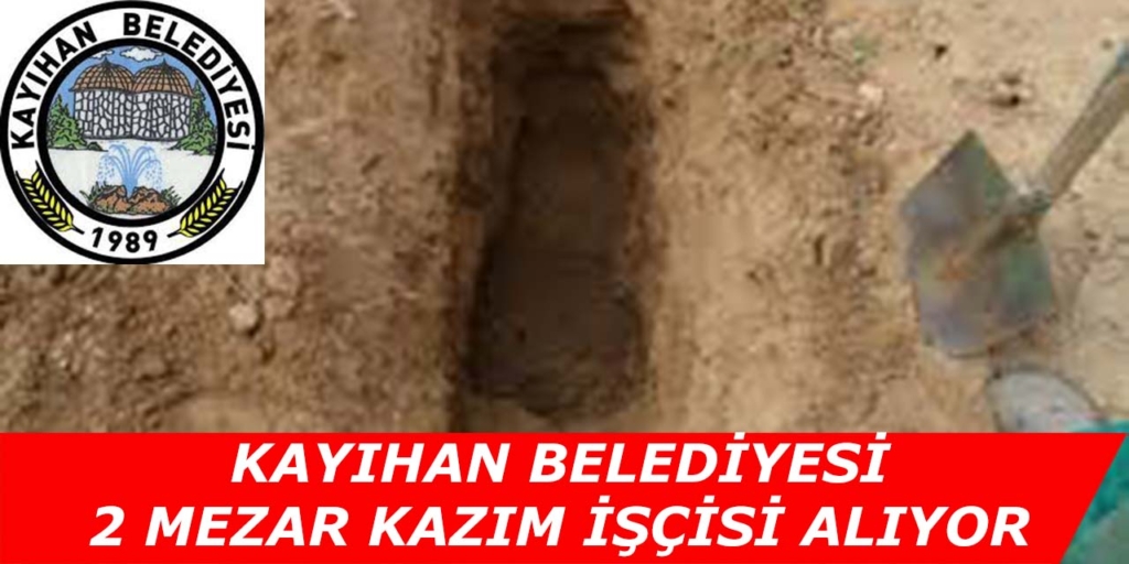 Kayıhan Belediye Başkanlığı 2 İşçi Alımı Yapacak