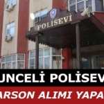 Tunceli Polisevi 3 Garson Alımı Yapıyor