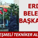 Erdek Belediye Başkanlığı Sözleşmeli Memur Alıyor