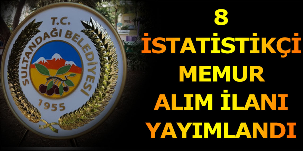 Sultandağı Belediyesi 8 Memur Alımı Yapıyor